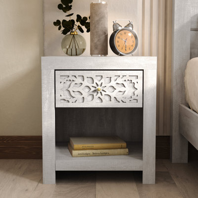 Lukasik 1 Drawer Nightstand by Langley Street
