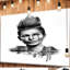 « double exposition femme avec des cheveux », impression-34275572-35222320