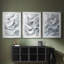 ABSTRACT Series CDLV - Impression sur mesure encadrée de qualité supérieure - 3 pièces-485301733-485301729