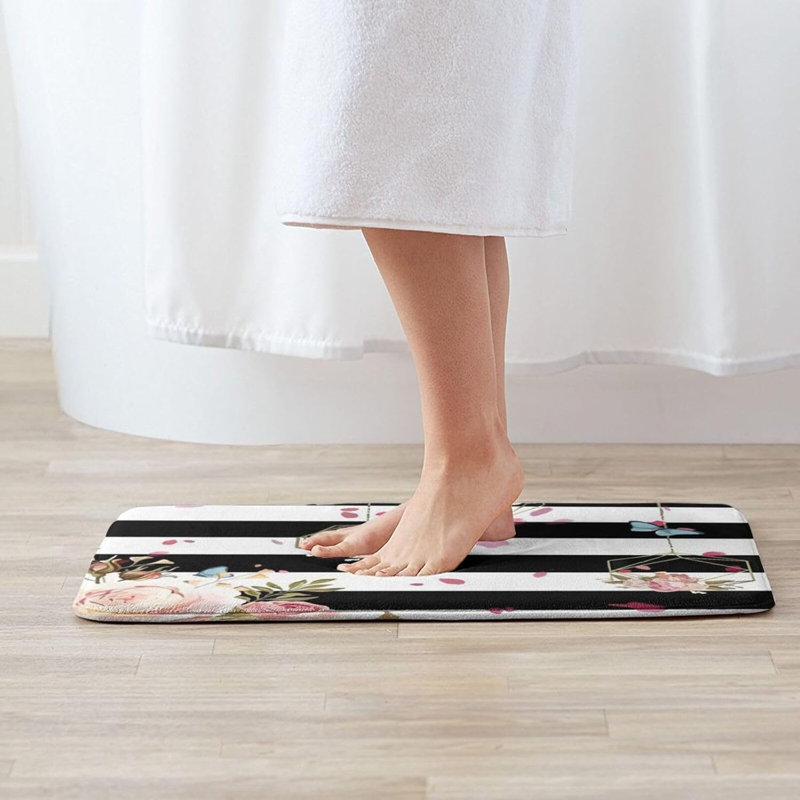 Bath Mat, 9.45" W x 11.02" L
