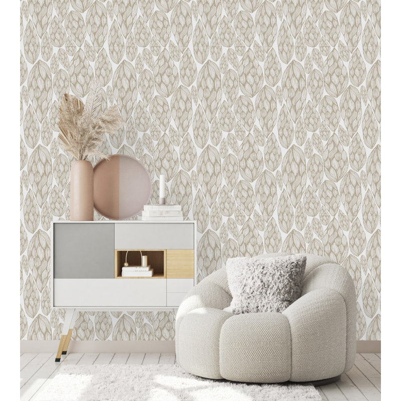 Floral Tile, 2.08' W x 18.75' L