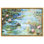 "Reflections in Bloom", impression murale sur toile par Art Remedy, cadre doré, 45 x 30