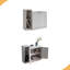 Bar Cabinet, Wine Bottle Storage Display Kitchen Cabinet, Holds 4 Wine Bottles