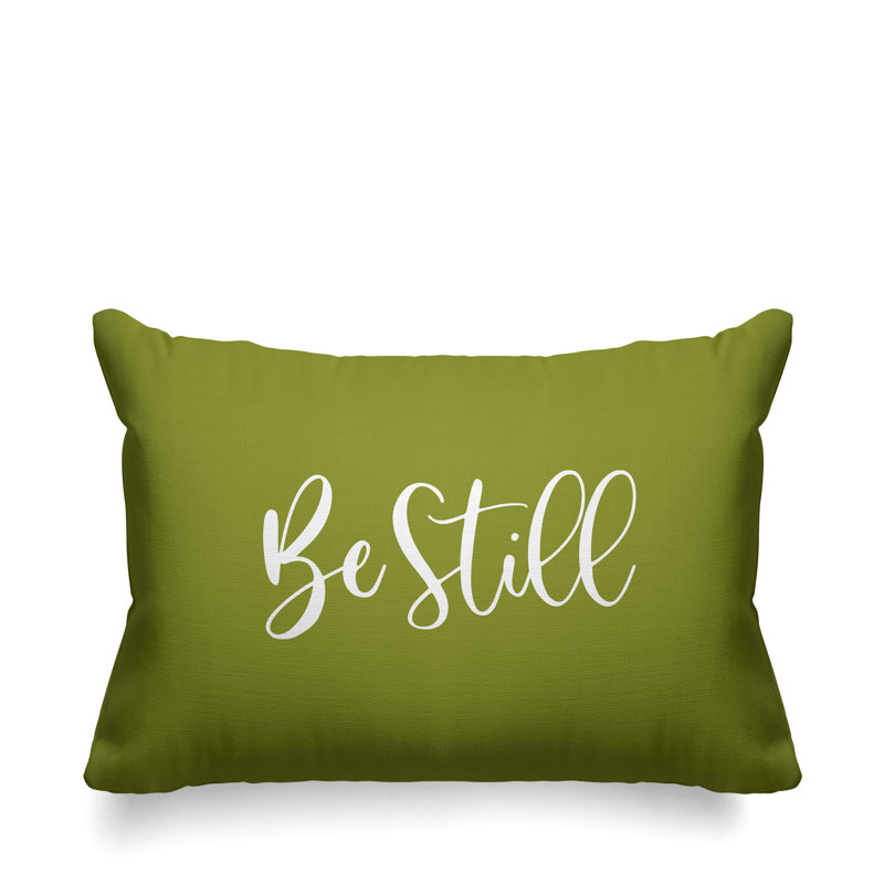 Aspire Outdoor Reversible Throw Pillow, Avocado