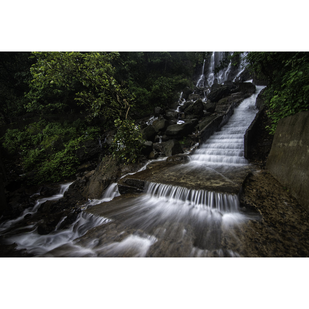 Amboli Wasserfall von AmitRane - Leinwandbild