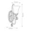 Balsam Armed Sconce