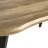 Modern 5-Piece Dining Set With Sculpted Wavy Edge Table For 4–6 People-48894919-48894912