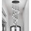 Luminaire suspendu 18 lumières DEL Glam-149658367-152258926