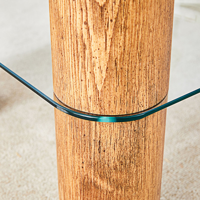 Table basse avec tablette, Bois