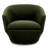 Elexi Upholstered Velvet Swivel Barrel Chair-1805021940
