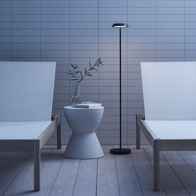 Tepa Medium Rechargeable Floor Lamp, Matte White
