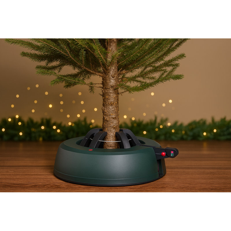 Support pour arbre de Noël vivant - Tenez des arbres jusqu'à 8 pi, Green