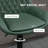 Swivel Upholstered Adjustable Height Counter Stool with Metal Frame-1343206099