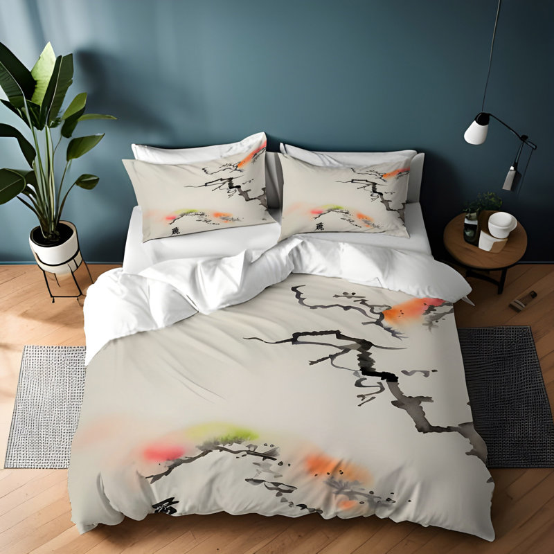 Polyester Duvet Cover, Queen Duvet Cover + 2 Queen Shams