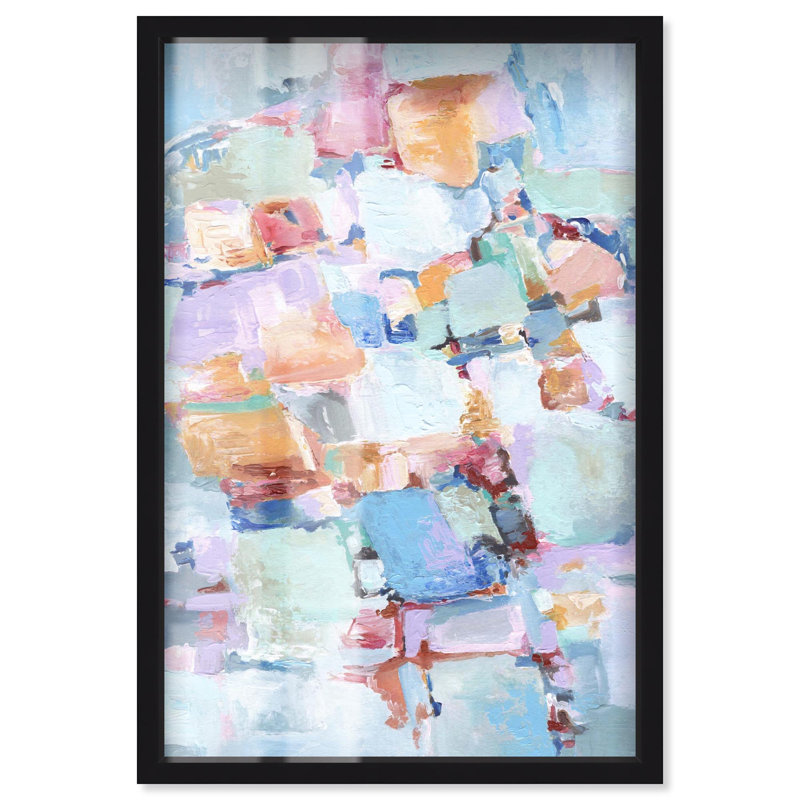 «Stronger with You Modern Decor Shadowbox» par Art Remedy, H 31 po x l 21 po, Noir