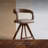 Rozella Solid Wood Counter Height Arm Chairs