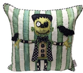 Frankenstein Throw Pillow