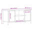 TV Cabinet 100 X 40 X 50 Cm Engineered Wood-971581289