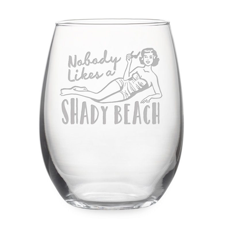 Verre à vin sans pied Shady Beach