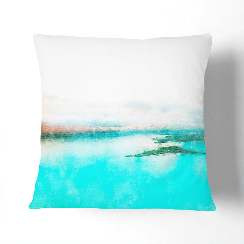 Square Throw Cushion, Black, 40cm H x 40cm W x 15cm D