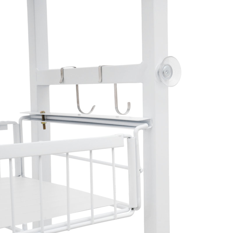 Washing Machine Shelf Over The Toilet Storage Laundry Room Storage Shelf Bathroom Storage, White