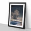 Suijin Woods in the Snow by Tsuchiya Koitsu - Picture Frame Painting Print-55642302-55642305