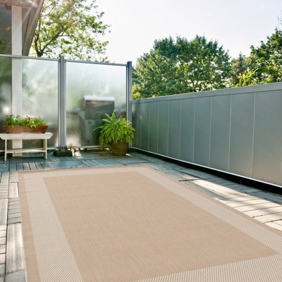 Ecology Collection Geometric Indoor / Outdoor Area Rug
