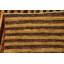 Tapis de surface en laine noir/brun 4 pi 10 po x 6 pi 8 po one-of-kind à la main-noué la new age Nash