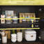 Buffet moderne 47 po, armoires de rangement crédence, tablettes réglables