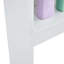 Rangement autoportant au-dessus de la toilette