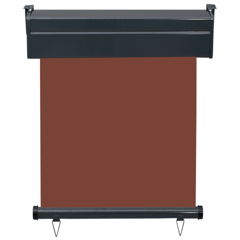 Ergun Balcony Side Awning 65x250 cm, Brown