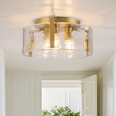 Plafonnier semi-encastré 3 lumières