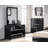 Shanda 3 Drawer Dresser with Mirror Set