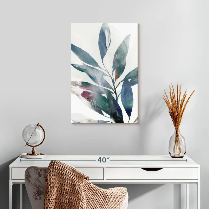 Harnek Indigo Sprig II, H 24 po x l 16 po