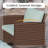 Argyri Stylish Wicker Outdoor Patio Sofa & All-Weather Rattan-86710633