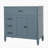 36" Bathroom Vanity with Sink, Blue Bathroom Cabinet with Drawers, Solid Frame and MDF Board, One Package