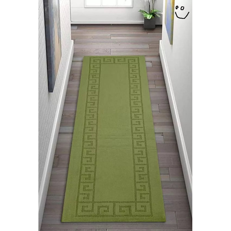 Akeyra Solid Colour Area Rug, Rectangle 80cm x 300cm