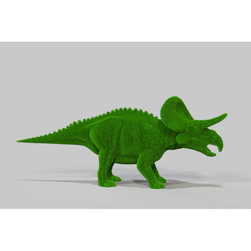 Topiaire de dinosaure Zuniceratops