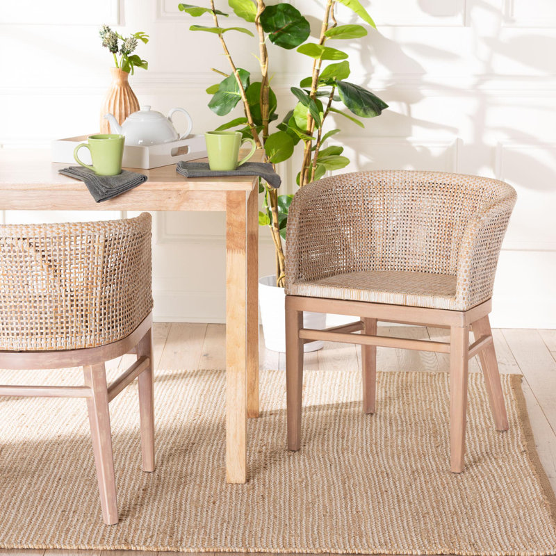 Claryssa 18.1'' H Mahogany Armchair