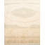 Tapis beige / vert traditionnel noué à la main de conception unique 6 pi 3 po x 8 pi 9 po Keller