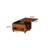 23.62"Brown Solid Wood Boxwood Coffee Table
