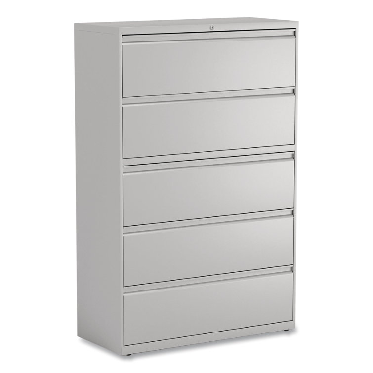 Alera 42'' Wide 5 -Drawer Steel File Cabinet | Wayfair