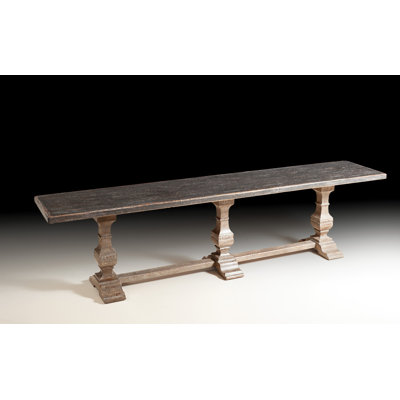 Console en bois massif 118 po