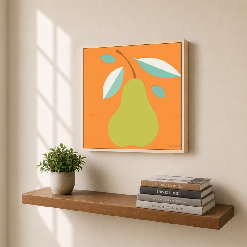 «Bright Pear» par Lanie Loreth - impression sur toile