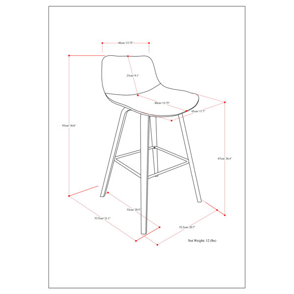 Dimensions du produit