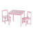 Starki Kids 3 Piece Play Or Activity Table and Chair Set-1753245840