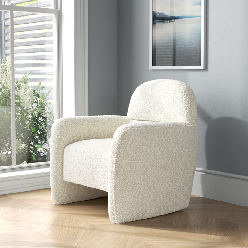 Fauteuil d'appoint Anary Boucle