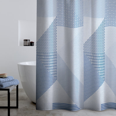 Larsson Geo Shower Curtain Panel