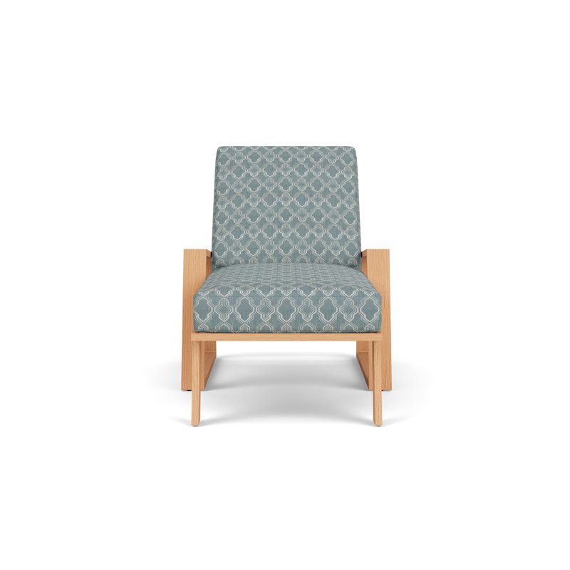Pursuit Outdoor Chaise Lounge, Luna Mist