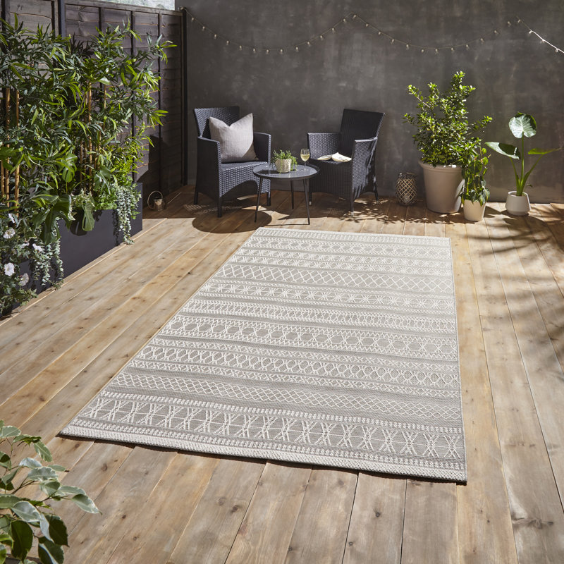 Ndayisenga area rug Machine Woven Rectangle Beige, Rectangle 120cm x 170cm